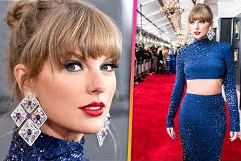 Taylor Swift's GLITTERING GRAMMYs Gown: All the Easter Eggs DECODED!