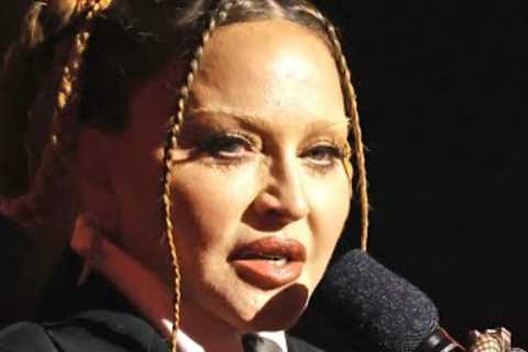 Madonna Looked Unrecognizable During Her Grammys Speech