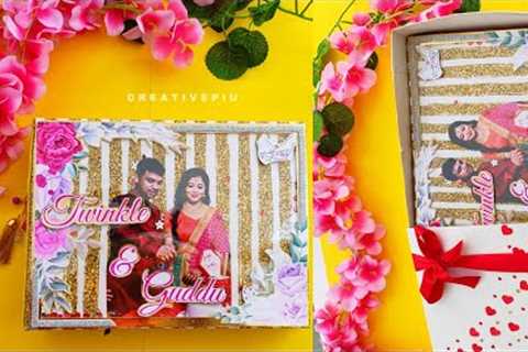 Bride to be scrapbook for Best friend  | Handmade Wedding Gifts by Creativepiu