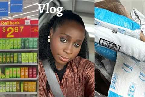 Living in Canada 🇨🇦 vlog| Grocery Shopping + Unboxing Amazon finds from TikTok| Q&amp;A| Glam by..