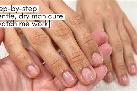 Minimal Manicure (do you need e-file/drill?)