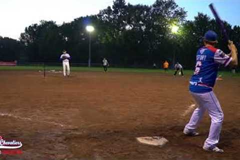 Longest Backward Trick Shot Home Run (a few feet foul)