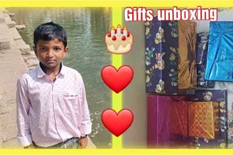 Gifts unboxing/By YouTube friendship