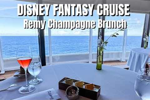 DINING REVIEW: REMY CHAMPAGNE BRUNCH on the Disney Fantasy