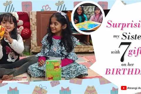Surprising my sister with seven gifts on her birthday🎂