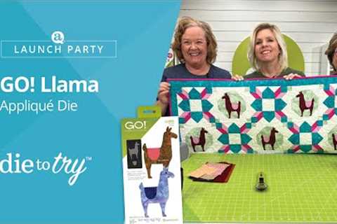 Die to Try: Celebrating National Embroidery Month with Llama Appliqué
