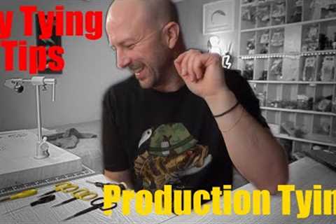 Fly Tying Tips - Tie Flies Faster and More Efficient!!