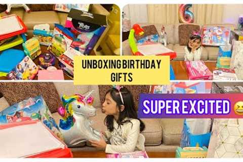 Abrish’s birthday gifts 🎁Unboxing || super Excited,her expressions and reactions is priceless ❤️🤩