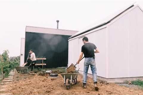 Installing Waste Water Recycling System (for our off grid property)..30 DAYS work - START to FINISH