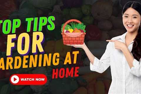Top tips For Gardening at home || Secret Tips to Grow your garden