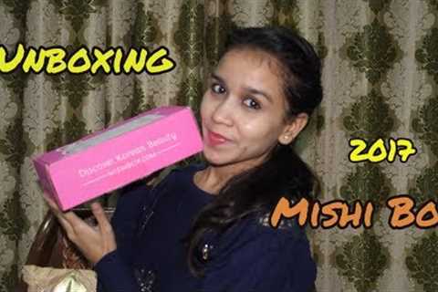 Unboxing And Review MishiBox  Korean Beauty Subscription Box|| October 2017