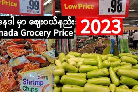 Canada Grocery shopping and Price 2023