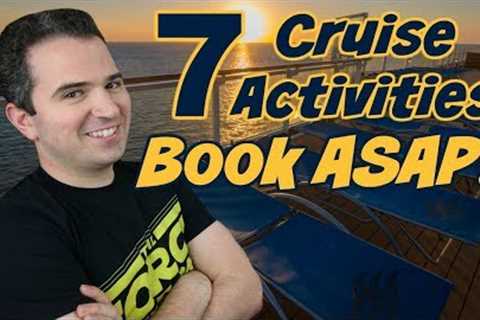 7 Disney Cruise Activities to book ASAP before a Disney Cruise! (They sell out)