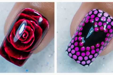 New Short Nails Art Designs For Valentine's Day 2023 | Pretty Nail Polish Colors