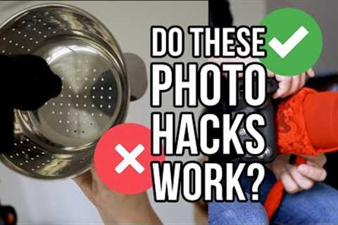 Do these photography hacks really work?