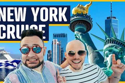 Boarding our FIRST EVER Cruise from NYC! A SPECTACULAR sail away!