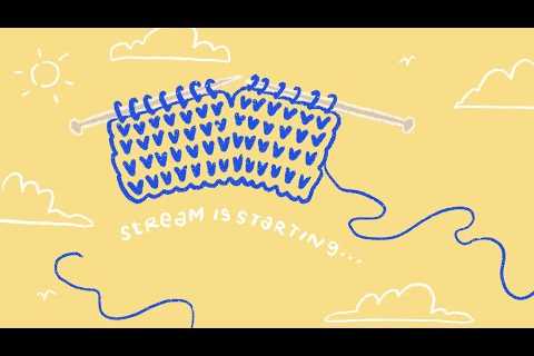 working on another slipover but I kinda wanna start the agnete  // knitting stream #7
