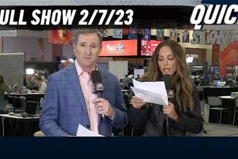 Tom Brady and Bill Belichick bury the hatchet | Quick Slants full show from Super Bowl LVII