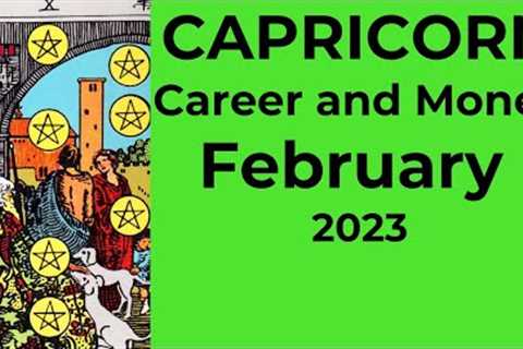 Capricorn: A Powerful INSIGHT Allows A MAGICAL Change! 💰 Feb 2023 CAREER AND MONEY Tarot Reading