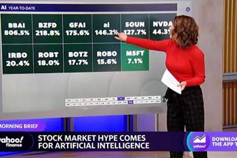 The stock market hype machine has come for artificial intelligence