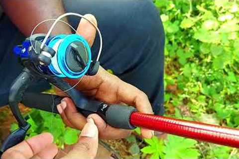 How to set up a new fishing rod and reel | How to fishing in tamil | Fishing whatsapp status 2022 HD