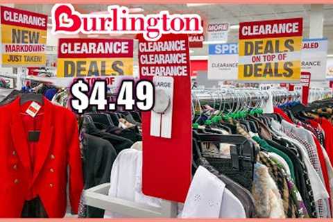 ❤️BURLINGTON CLEARANCE FINDS‼️AS LOW AS $4.99 | TOPS &amp; BOTTOMS FASHION FOR LESS😮 SHOP WITH ME❤︎