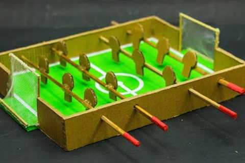 Cardboard Crafts | Cardboard Table Football