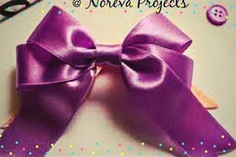 DIY Ribbon Bow | Easy Ribbon Bow | DIY Ribbon Bow for Gift Box | DIY Hair Accessories