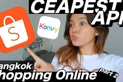 CHEAPEST APP For Shopping Online In Bangkok &amp; Guide To Use 101
