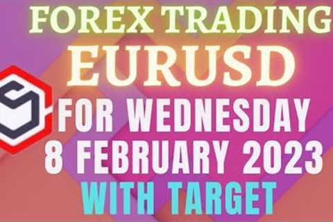 Forex Trading for Beginners | EURUSD Currency Trading for Today Wednesday 8 February