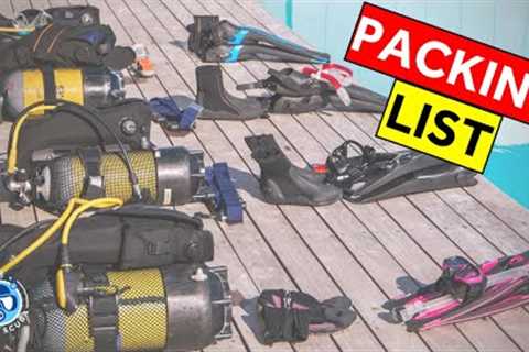What to Pack for a Scuba Trip? - The Ultimate Dive Travel Packing List