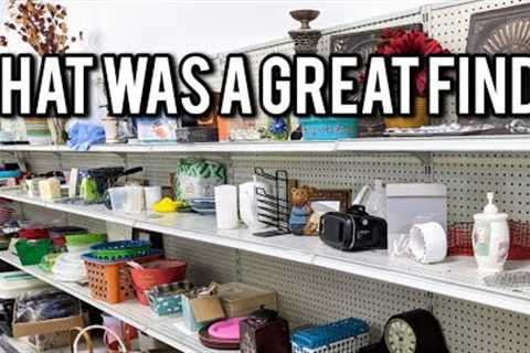 That Was a Great Find! | Goodwill Thrift Shopping with Me &amp; Haul | Thrifting in 2023
