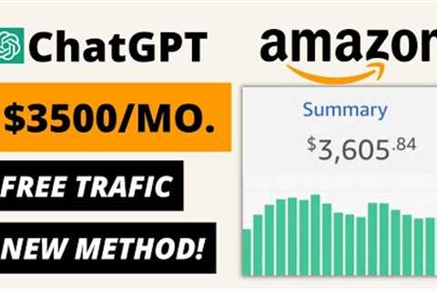 How To Make Money with ChatGPT and Amazon Affiliate Marketing - Step-By-Step Guide!