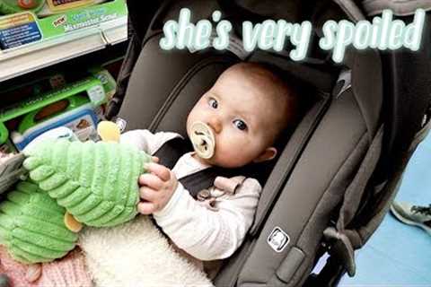 taking our baby on a shopping spree!!