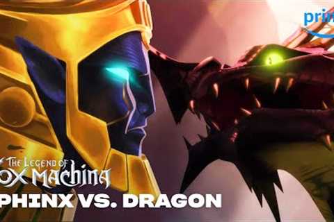 Sphinx and Dragon Face-Off | The Legend of Vox Machina | Prime Video