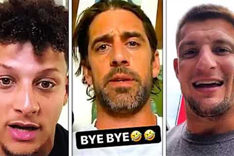 NFL PLAYERS REACT TO TOM BRADY RETIRING...