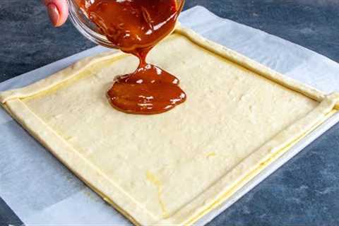 6 desserts made of pastry dough. I never get bored of them!