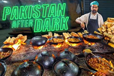 Pakistan Street Food at Night!! Vegans Won’t Survive Here!!