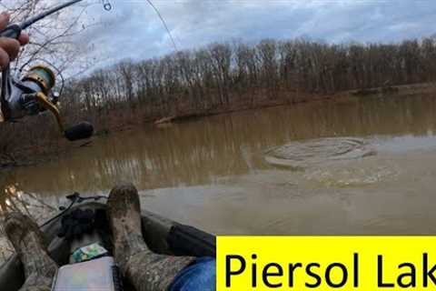 Kayak Fishing Piersol Lake