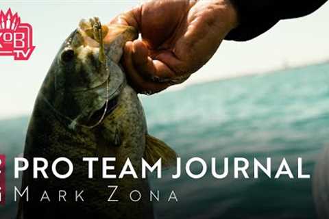 PRO TEAM JOURNAL 2022 | EPISODE 10 | Smallmouth fishing w/ @MarkZonaFishing on Lake St. Clair