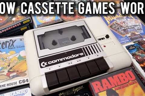 How Old-School Cassette Tape Drives Played Games | MVG
