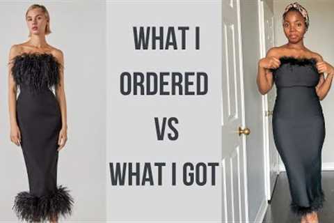 WHAT I ORDERED vs. WHAT I GOT! The down side of online shopping