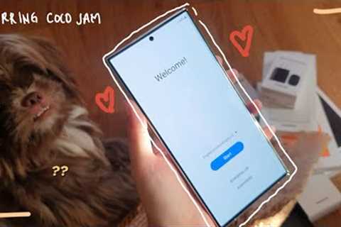 🐶 Unboxing Samsung Galaxy S23 Ultra Cream 5125 GB, Galaxy Watch5 &amp; Accessories, Preordered..