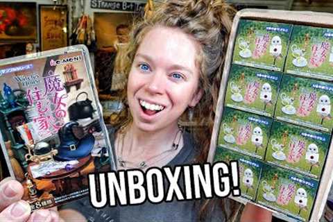 Unboxing TINY REAL Witch House &amp; Magical Items (Owls, Amazon Japan, Re-Ment, Potions!)