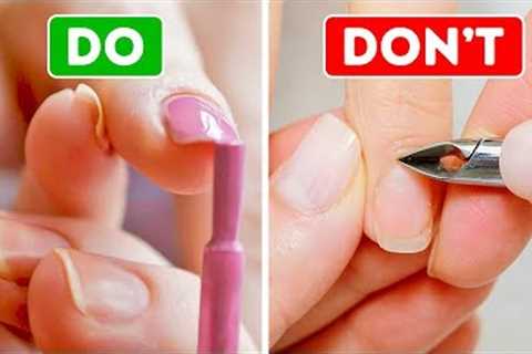 9 Manicure Mistakes You Didn't Know You Were Making