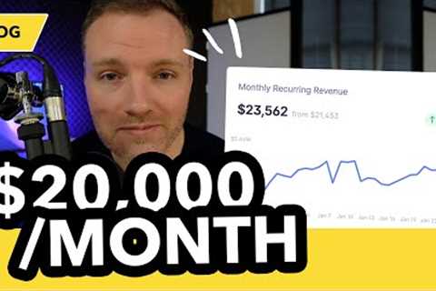 How I make $20,000 MRR/Month with my SaaS (Software-as-a-Service)