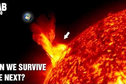 James Webb Telescope Just Captured a Huge Portion of the Sun Breaking Off
