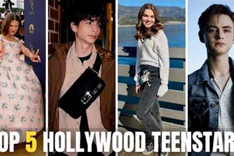 Top 5 Hollywood Teen Stars &amp; Future Hollywood A-List Celebrities | Rising  Teen Actors in..