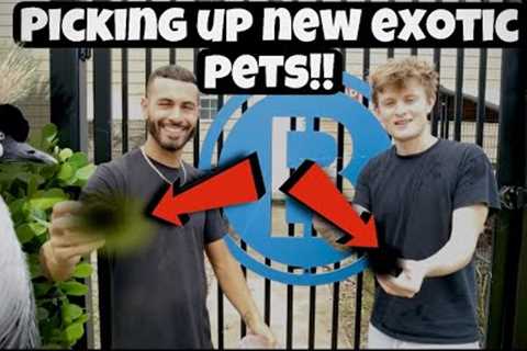 PICKING UP NEW EXOTIC PETS FROM BLAKES EXOTIC ANIMAL RANCH!....*TOUR OF RANCH*