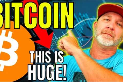 THIS IS HUGE FOR BITCOIN! Must watch these levels!!